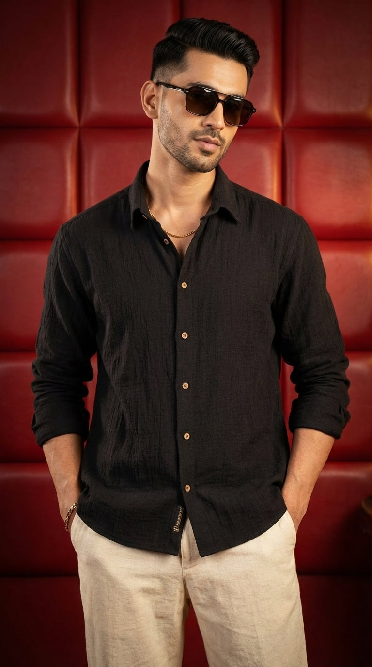 Stay UNHYNGED check shirt