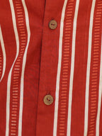 Laal Chiti Stripes Shirt