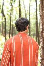 Laal Chiti Stripes Shirt