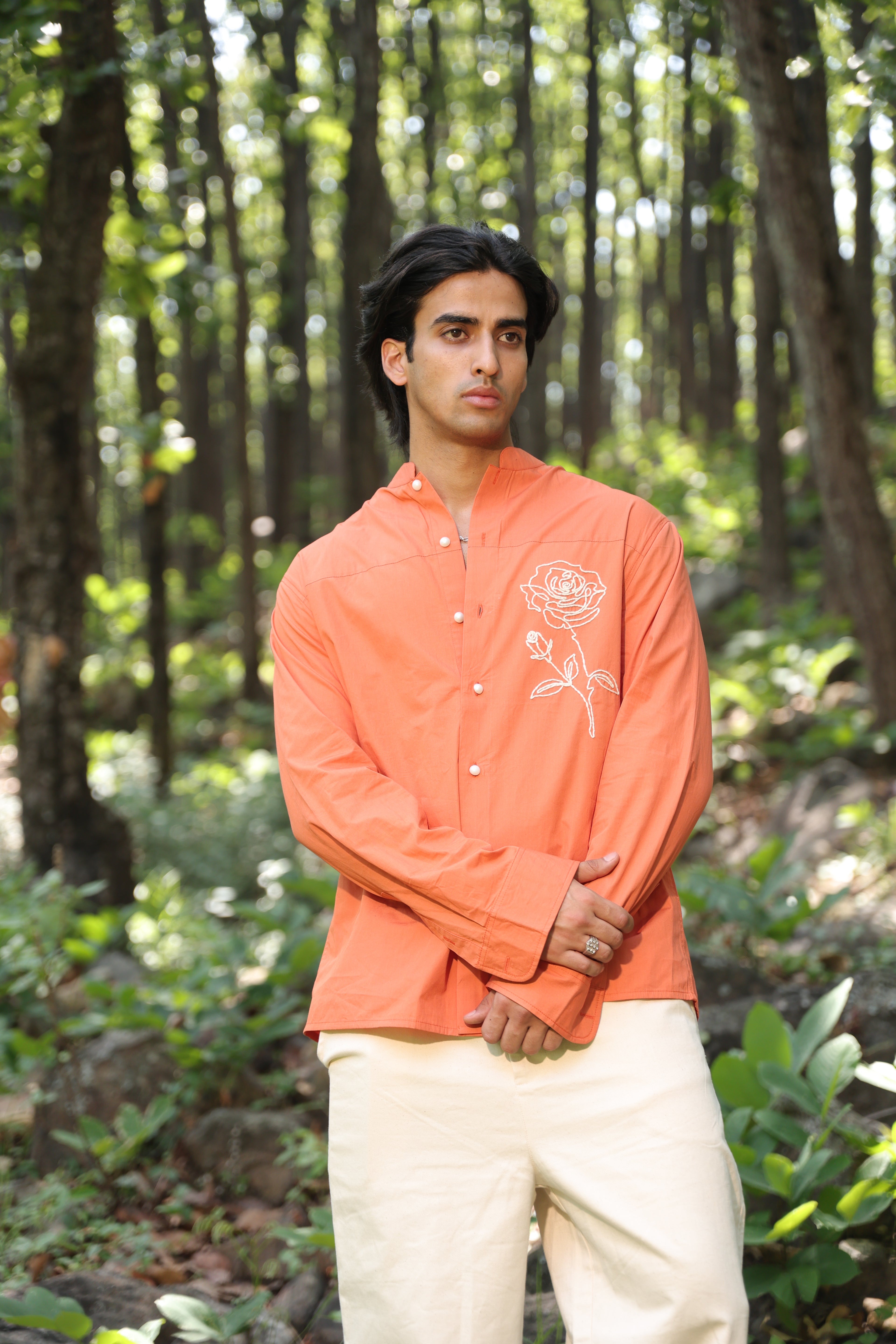 Gulzar Hand Embroidery Shirt