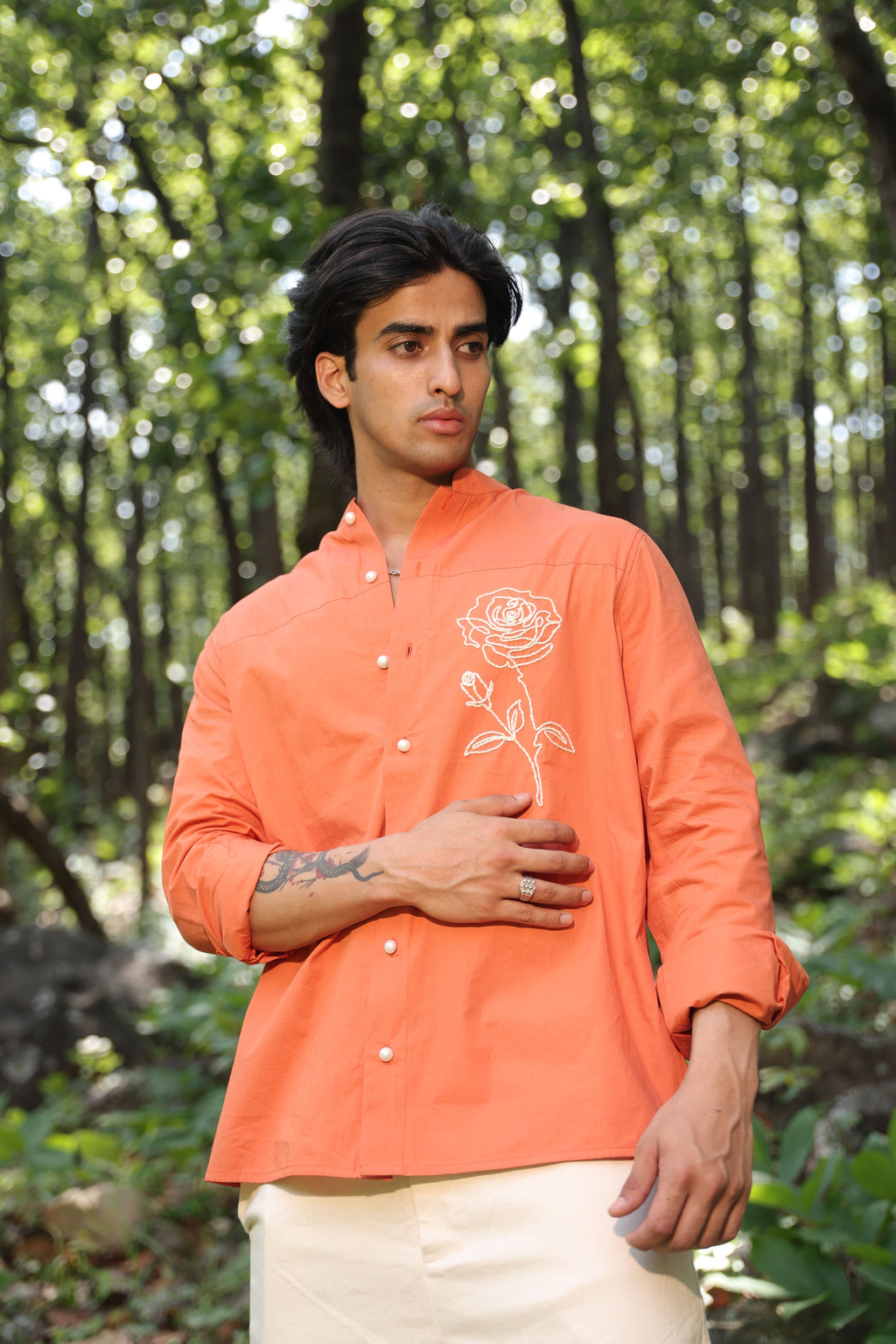 Gulzar Hand Embroidery Shirt