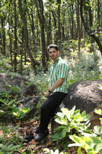 Green Stripe Shirt