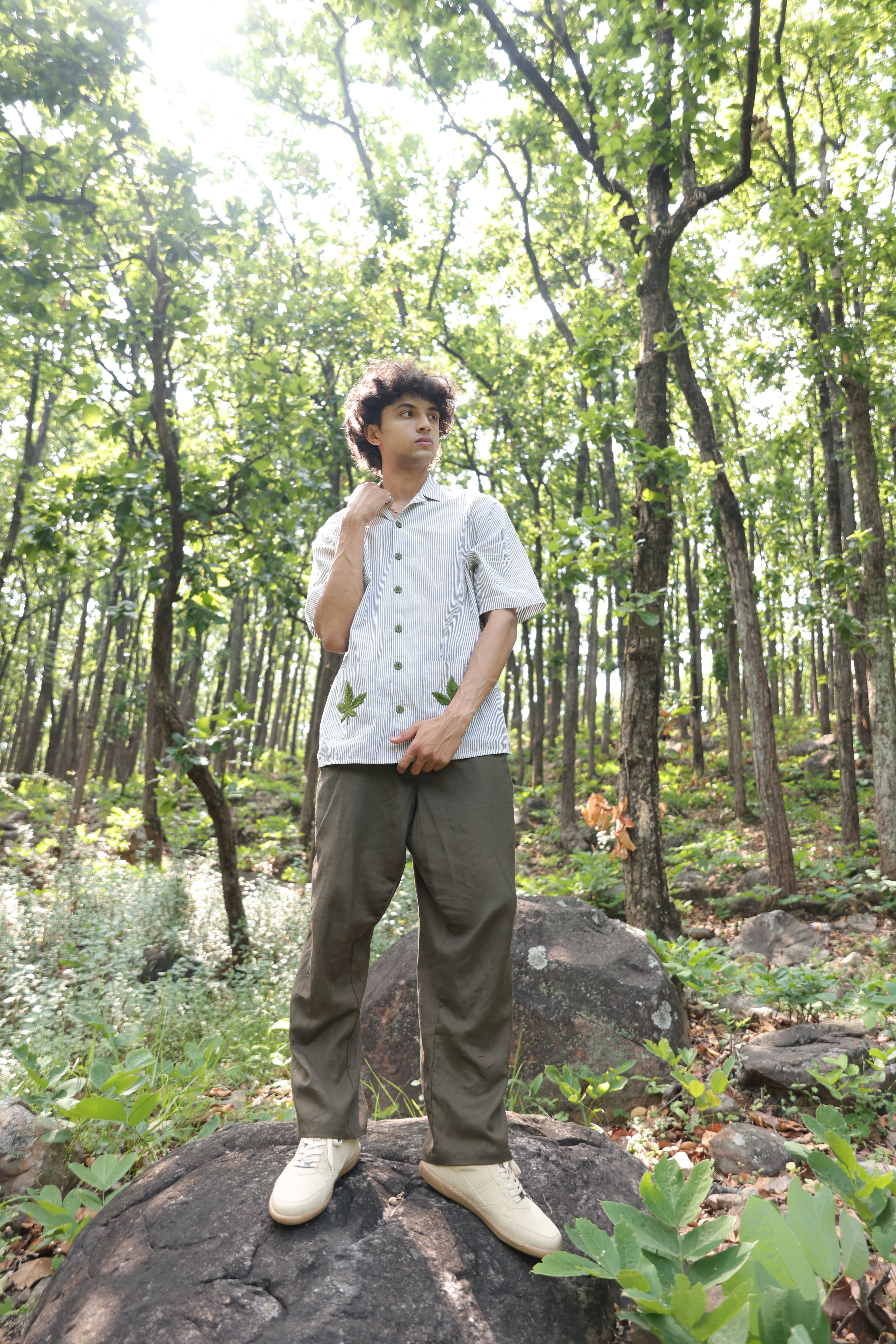 Dum Maro Dum Hand Embroidered Shirt