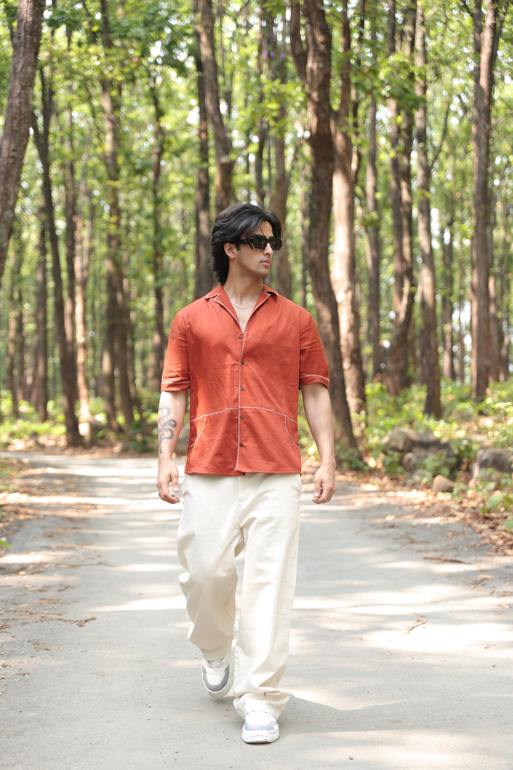 Bhumi Rust Shirt