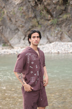 Hynges Co-ord Set - Brown