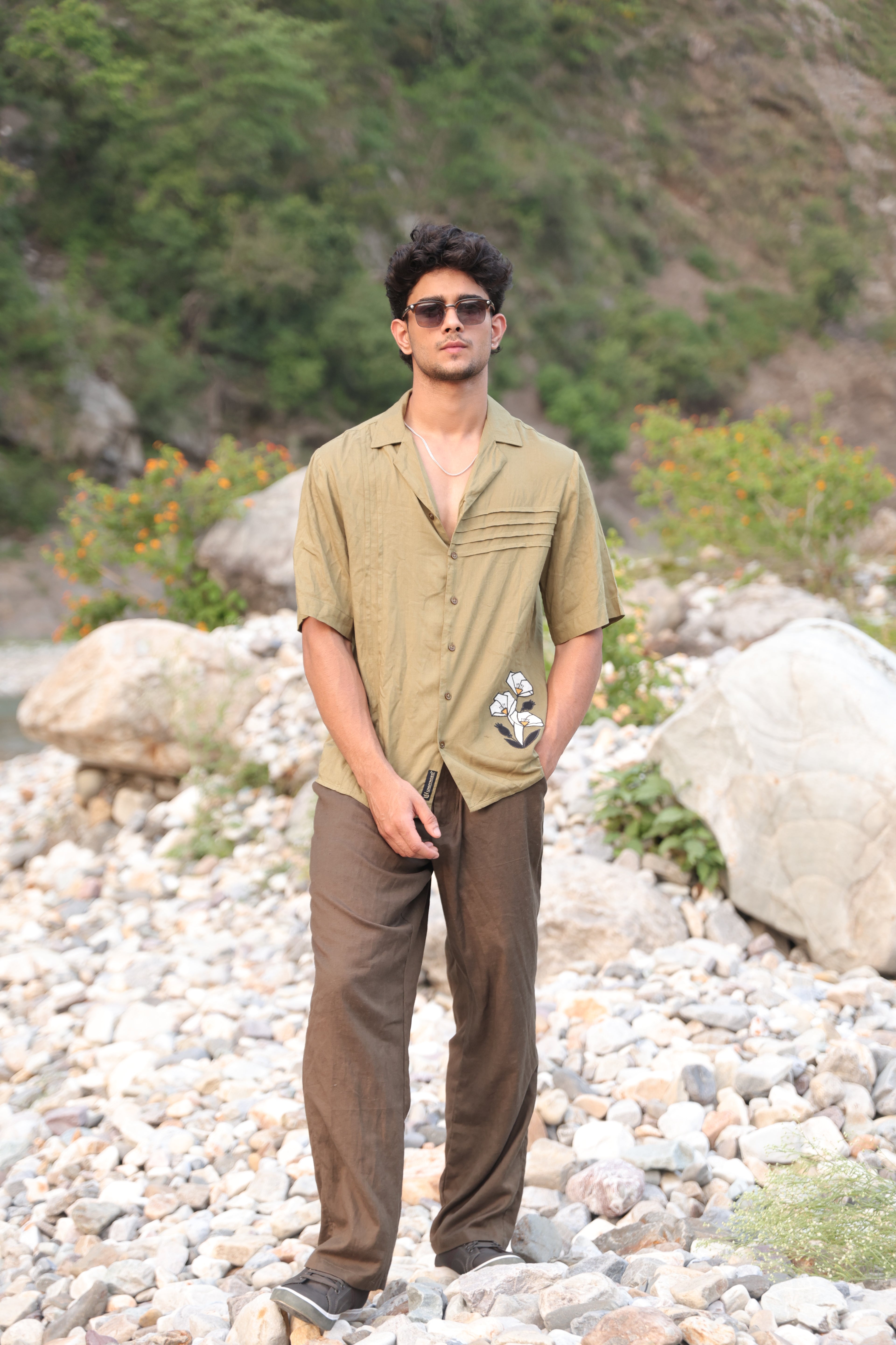 Pushpa Pintuck Shirt