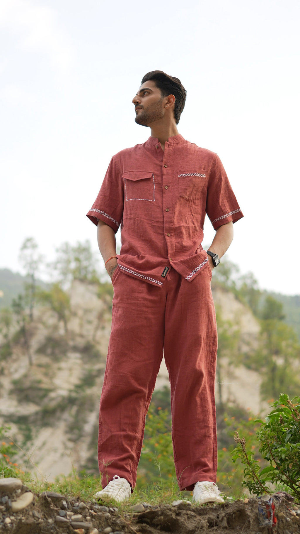 Rust Red Co-ord Set