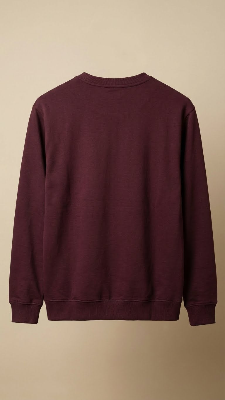 Burgundy Wild Graphic Sweatshirt