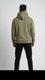 Olive Fire Sleeve Hoodie