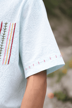Rang Rekha Hand Embroidered Shirt