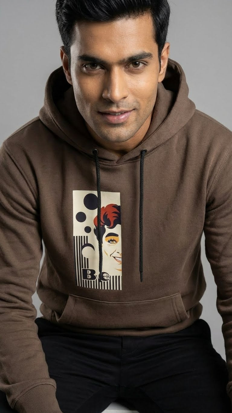 Charlie Clay Graphic Hoodie for Men