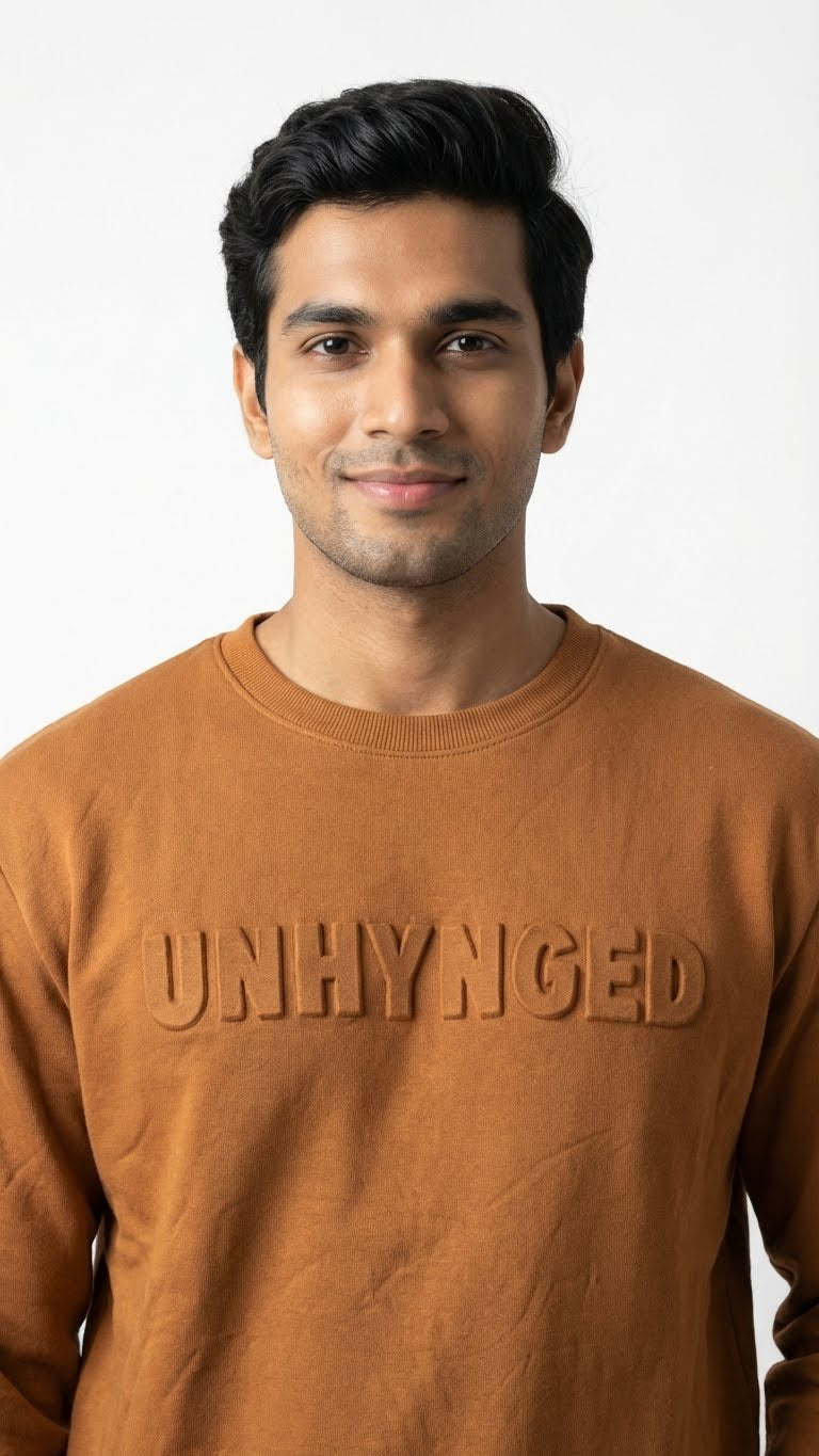 UNHYNGED Embossed Sweatshirt