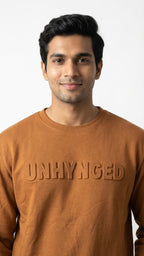 UNHYNGED Embossed Sweatshirt