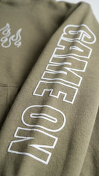 Olive Fire Sleeve Hoodie
