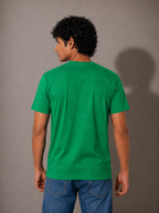 Green Skateboard Graphic T-Shirt for Men