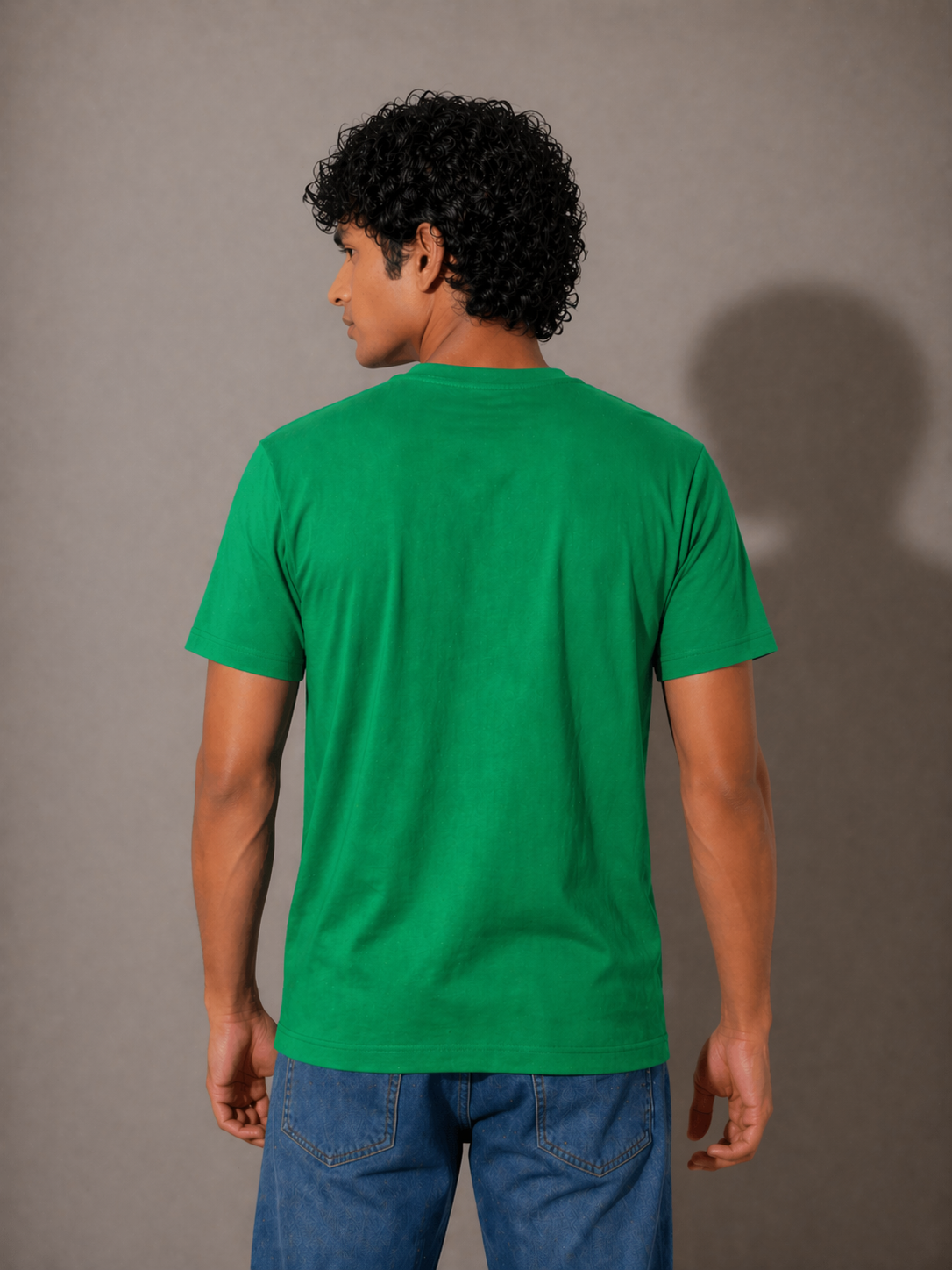 Green Skateboard Graphic T-Shirt for Men