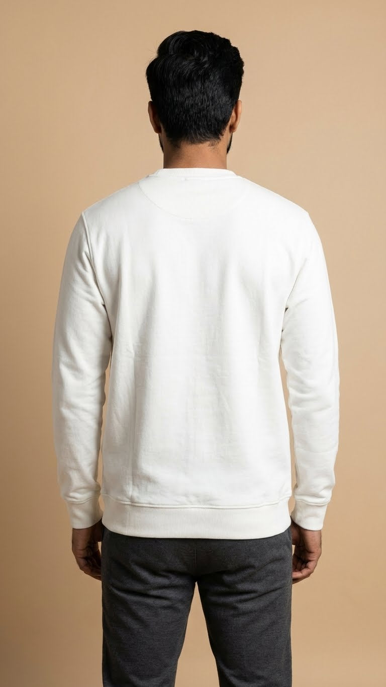 Off-White Minimal Embossed Sweatshirt