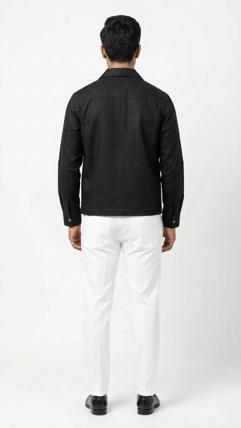 Black Twill Jacket