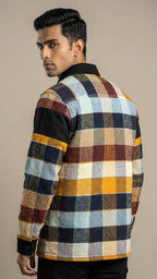 Orange Multi Check Jacket