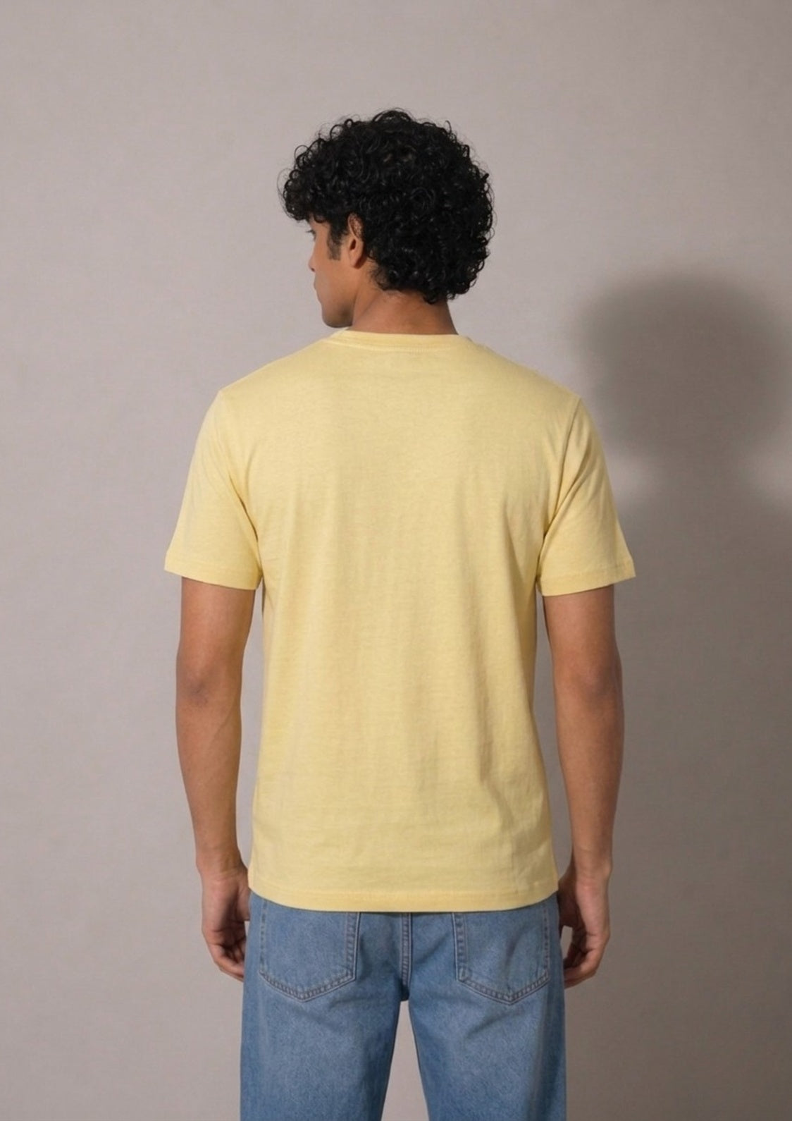 Unhynged Yellow Graphic T-Shirt