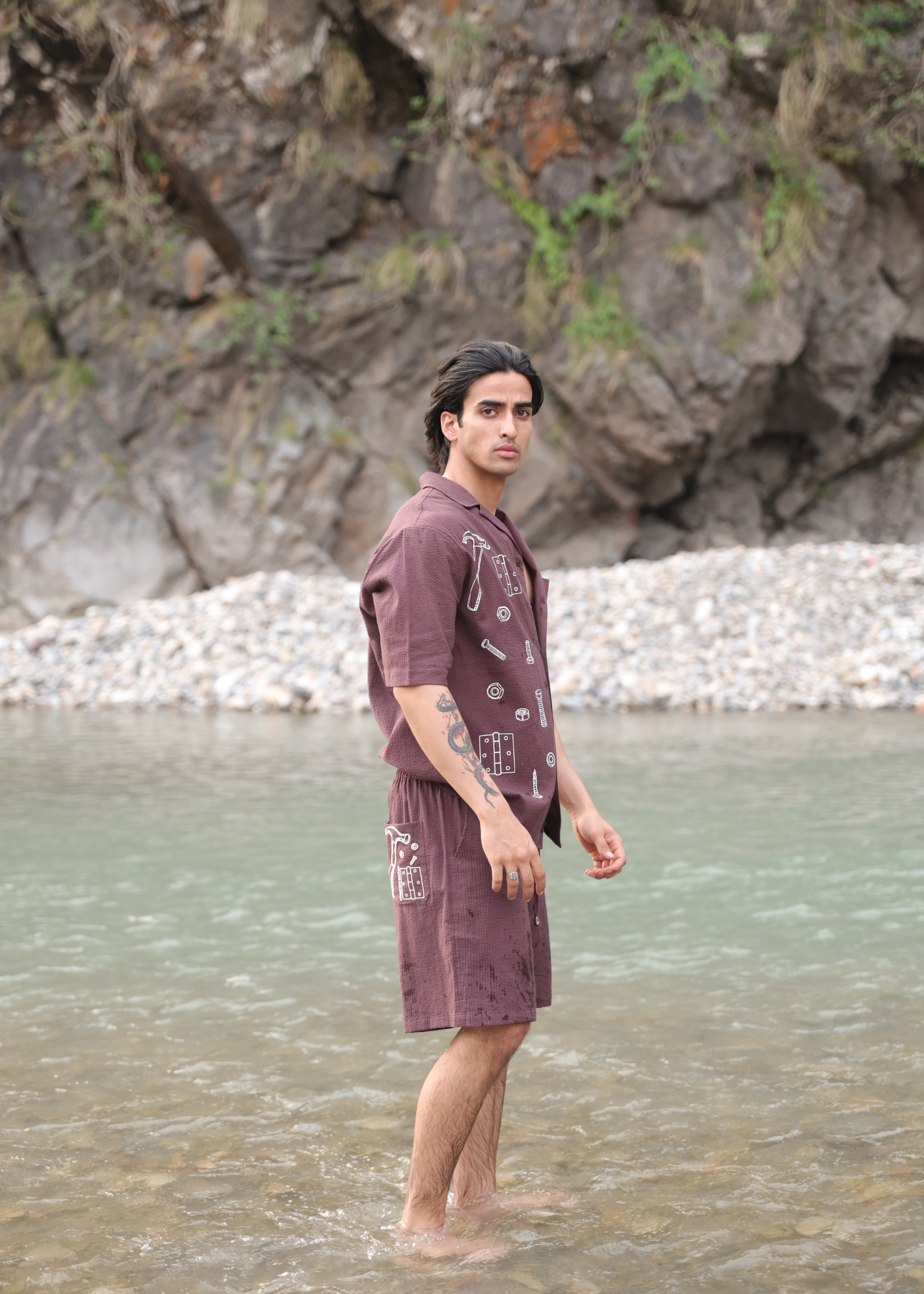 Hynges Co-ord Set - Coffee Bean