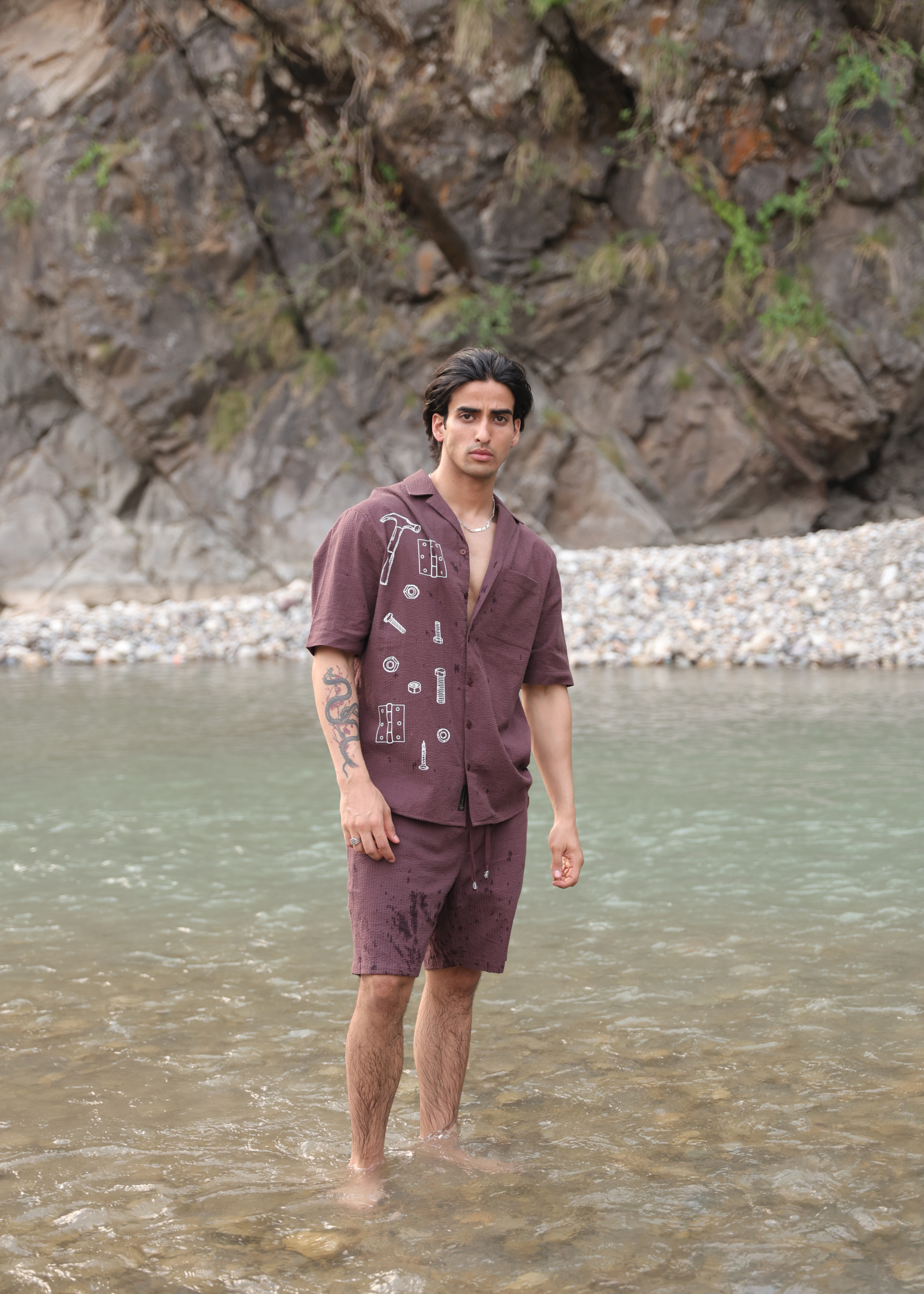 Hynges Co-ord Set - Coffee Bean