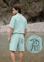 Hynges Co-ord Set - Granite Green