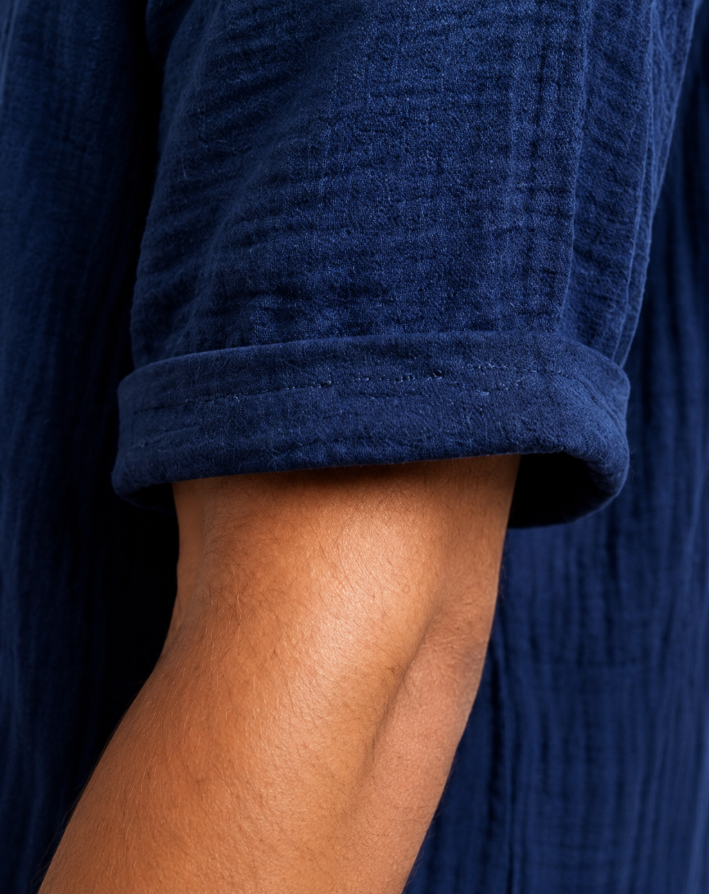 Navy Blue half sleeve shirt