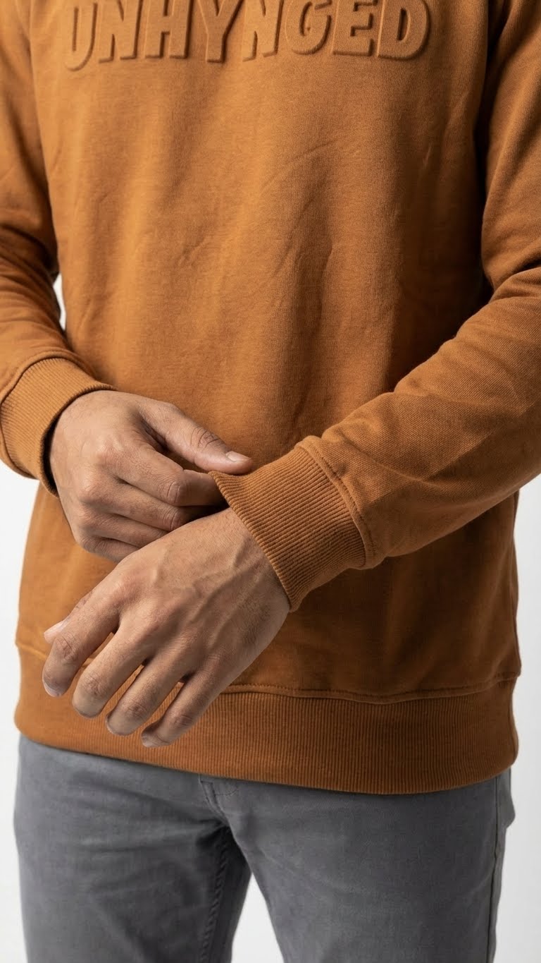 UNHYNGED Embossed Sweatshirt