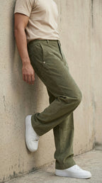 Green Corduroy Pant