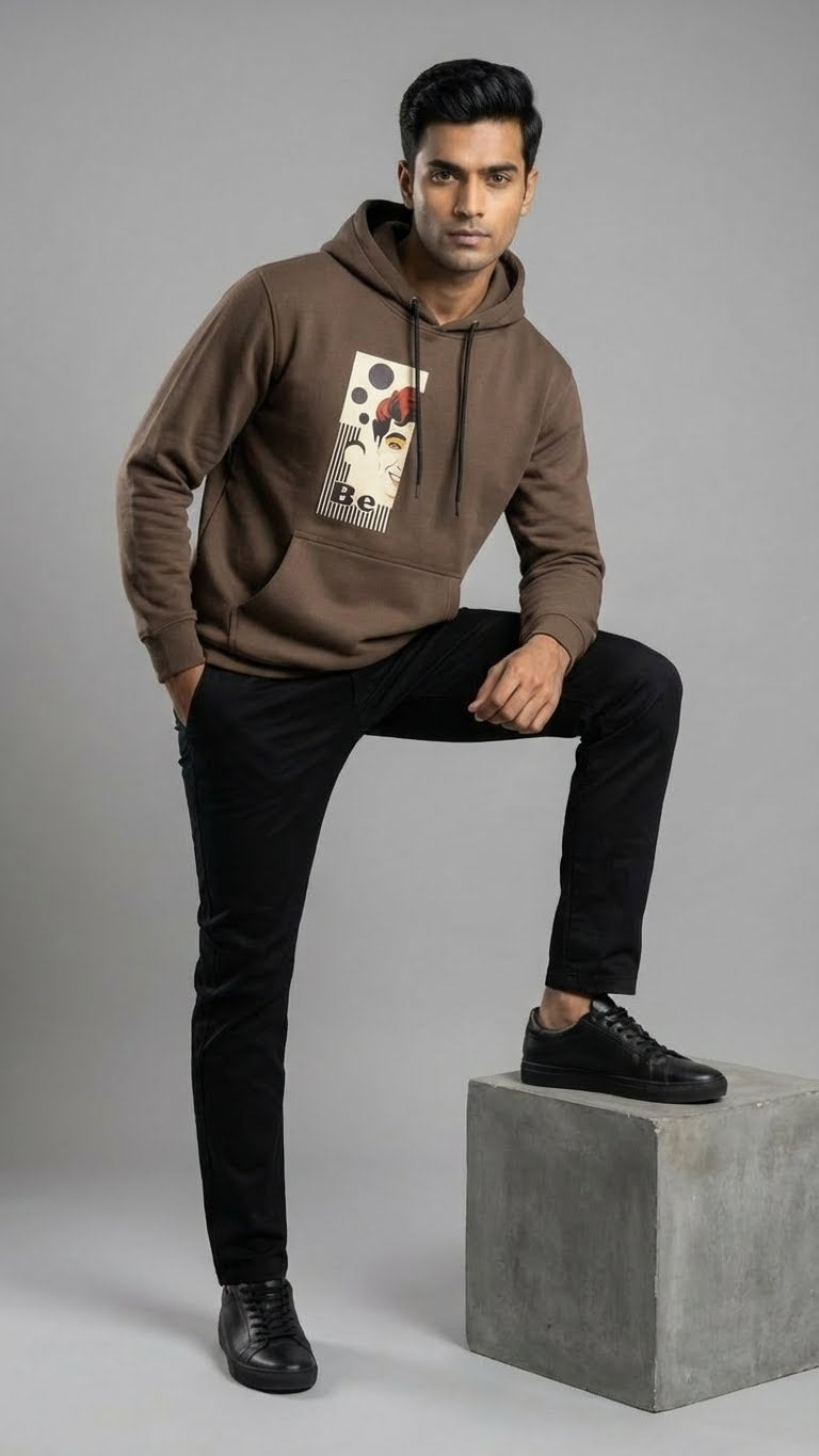 Charlie Clay Graphic Hoodie for Men