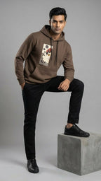 Charlie Clay Graphic Hoodie for Men