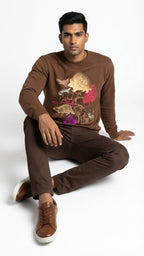 Wildlife Graphic Sweatshirt