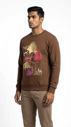 Wildlife Graphic Sweatshirt