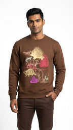 Wildlife Graphic Sweatshirt