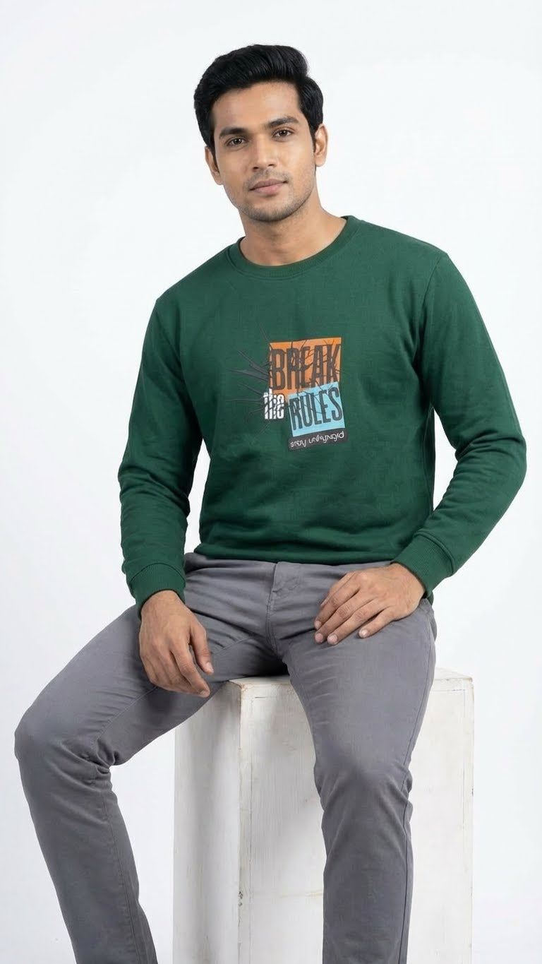 Break The Rules Graphic Sweatshirt