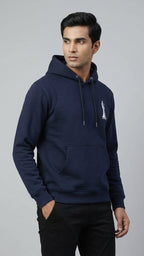 Royal Harmony Chess Graphic Hoodie for Men
