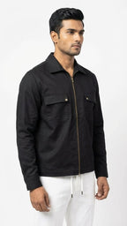 Black Twill Jacket