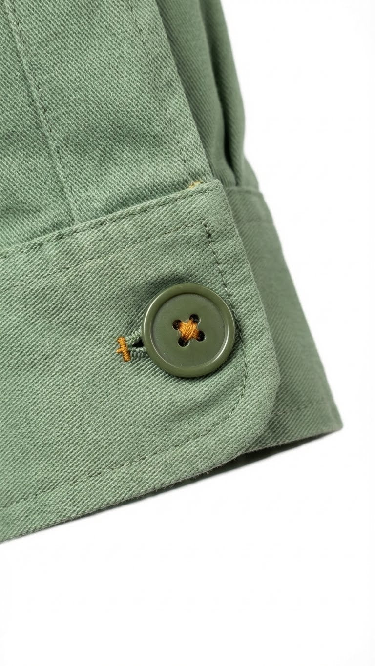Pista Green Twill Jacket