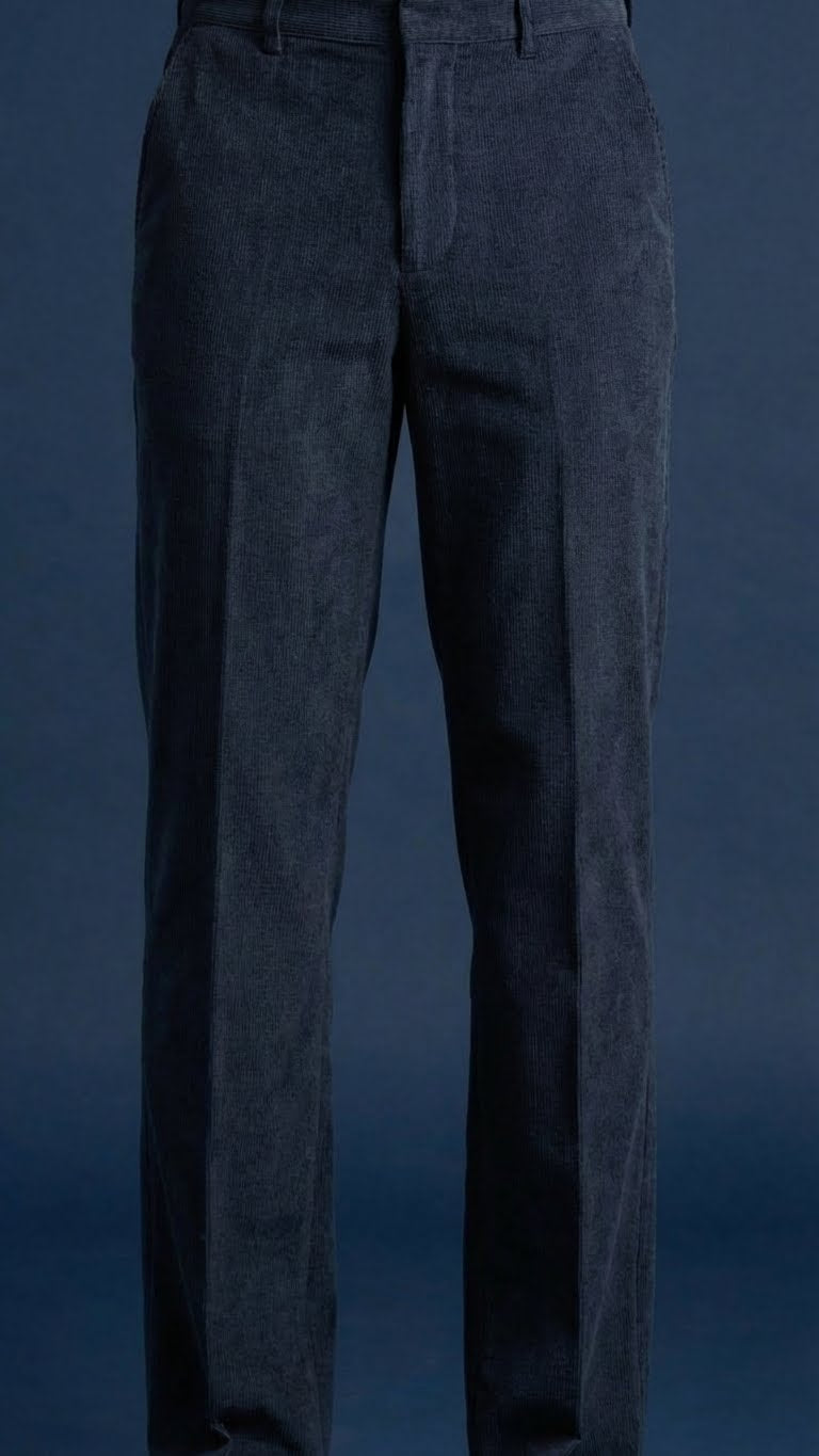 Navy Corduroy Pant