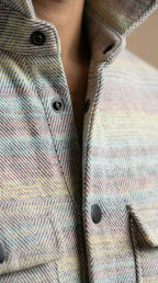 Multi-Color Textured Shirt for Men