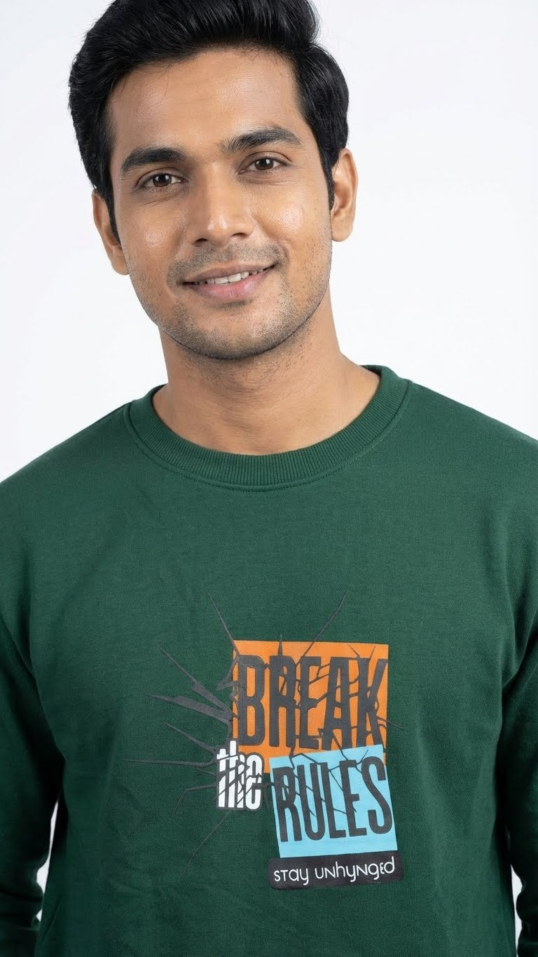 Break The Rules Graphic Sweatshirt