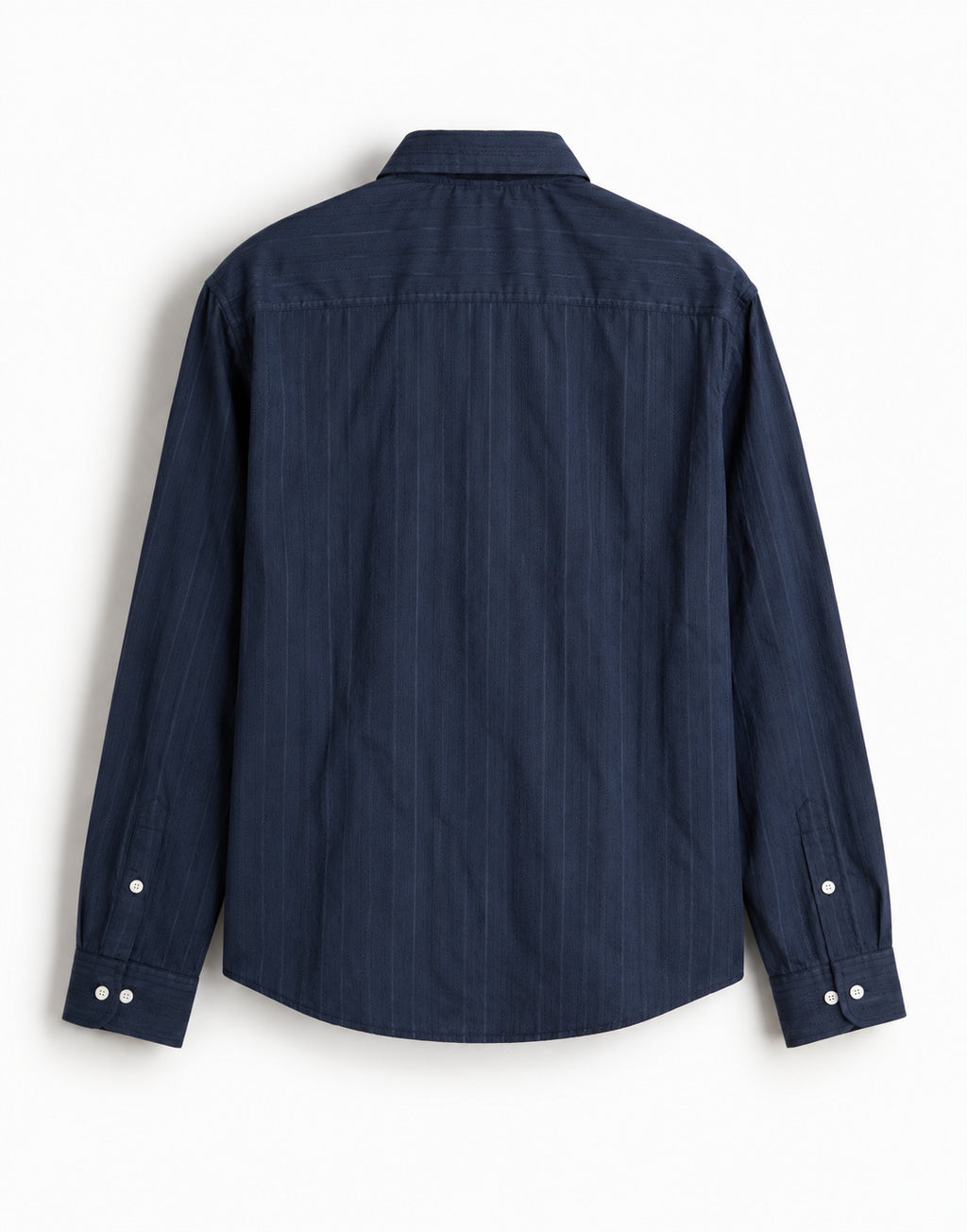 Ubhra Midnight Textured Cotton Shirt