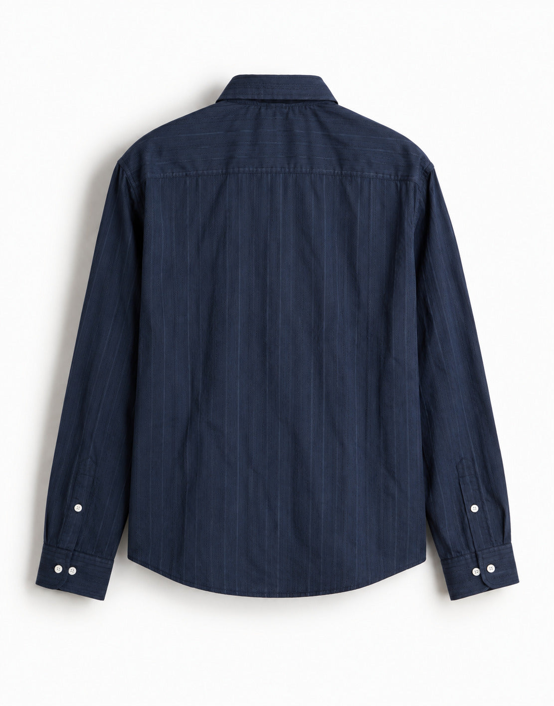 Ubhra Midnight Textured Cotton Shirt