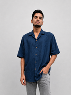 Quite Stripe Unhynged Navy Blue Shirts